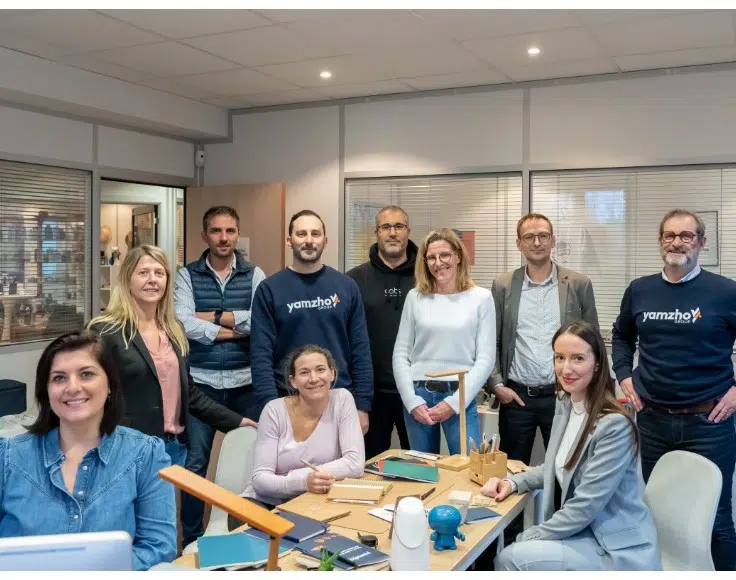 Une team passionnée et engagée Une team passionnée et engagée