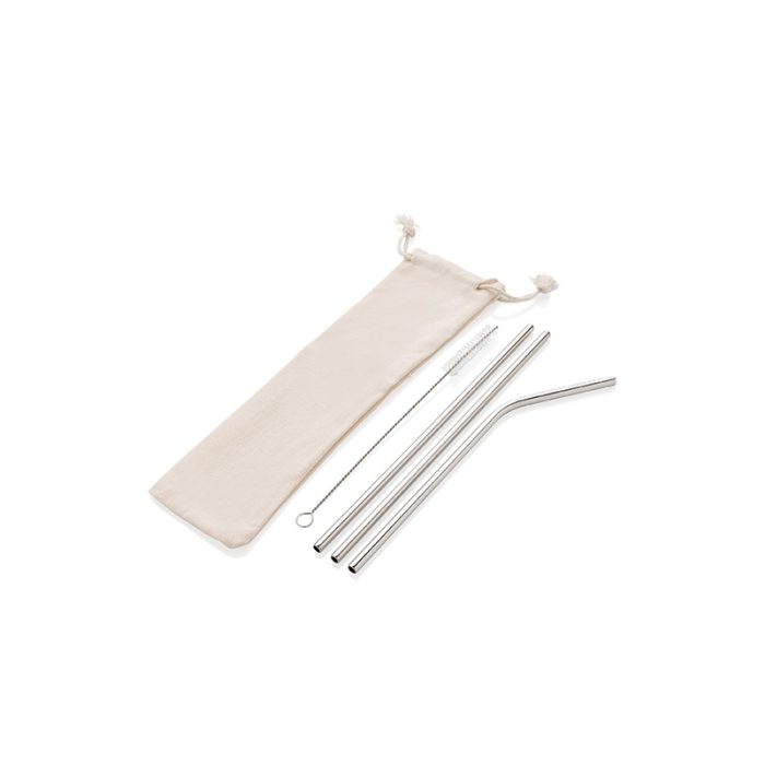 Set de pailles en acier inoxydable – Image 2