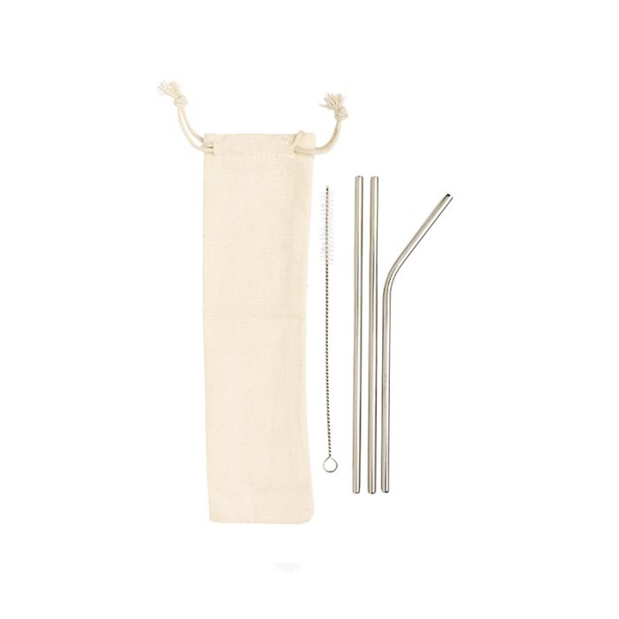 Set de pailles en acier inoxydable – Image 3
