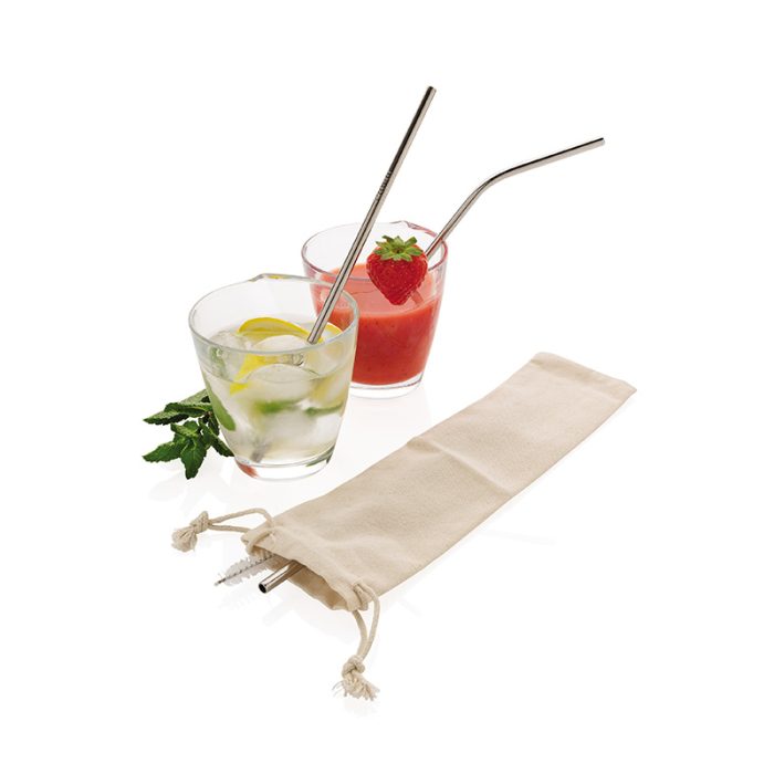 Set de pailles en acier inoxydable – Image 4